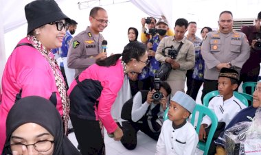 Baktikes-Bhayangkari-Peduli-“Tour-Of-Kemala”-di-Banyuwangi,-Biddokkes-Polda-Jatim-Layani-1000-Pasien-Gratis