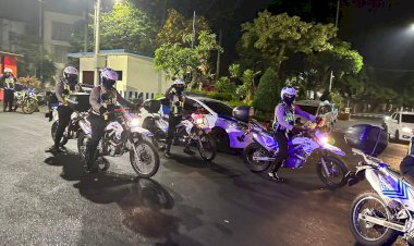 Polda-Jatim-Libatkan-Lima-Polres-Untuk-Pengamanan-Gerak-Jalan-Perjuangan-Mojosuro