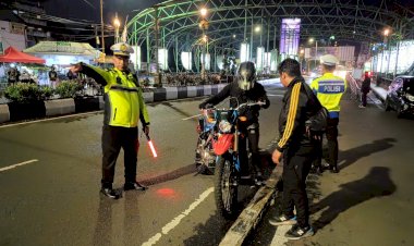 Polresta-Malang-Kota-Kembali-Amankan-Ratusan-Motor-Knalpot-Brong-Diduga-Untuk-Balapan-Liar