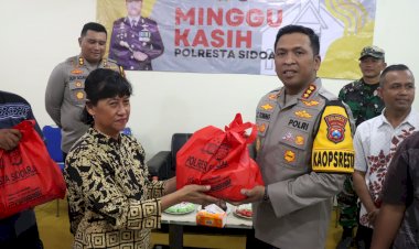 Kapolresta-Sidoarjo-Ajak-Jemaat-Gereja-Turut-Jaga-Kerukunan-Jelang-Pemilu-2024