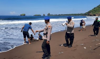 Libur-Lebaran-Idul-Fitri-Polres-Jember-Maksimalkan-Pengamanan-Wisata-Pantai
