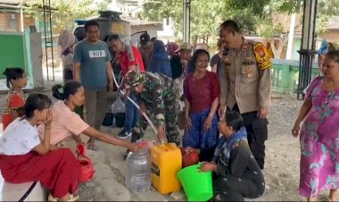 Sinergitas-3-Pilar,-Polres-Bondowoso-Bantu-Air-Bersih-Untuk-Warga-Desa-Keprak