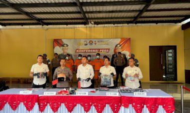 Satreskrim-Polresta-Sidoarjo-Ringkus-Pelaku-Spesialis-Curanmor,-Dua-Diantaranya-Residivis