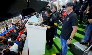 Launching-Bhayangkara-Presisi-Lampung-FC,-Kapolri-Ingatkan-Semangat-Persatuan