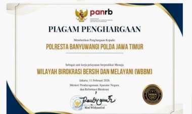 Polresta-Banyuwangi-Raih-Penghargaan-Zona-Integritas-Menuju-WBBM-Tahun-2025