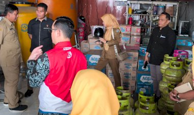 Polres-Tulungagung-Sidak-Pangkalan-LPG,-Pastikan-Ketersediaan-Gas-Bersubsidi-Aman
