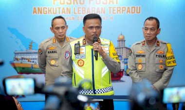 Hadiri-Pembukaan-Posko-Angkutan-Lebaran-2026,-Kakorlantas-Pastikan-Hiruk-pikuk-Operasi-Ketupat-Berjalan-Lancar