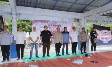 Hadir-di-Doa-Bersama-GARDA,-Kapolres-Kediri-Ajak-Ojol-Perkuat-Persatuan-Bangsa