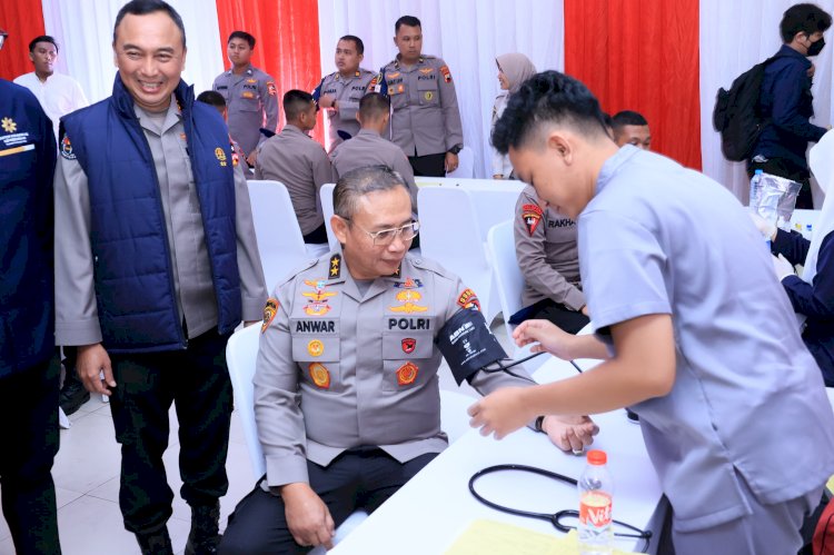 Rakernis Humas Polri 2025 Dibuka dengan Bakti Sosial dan Bakti Kesehatan di Akpol Semarang