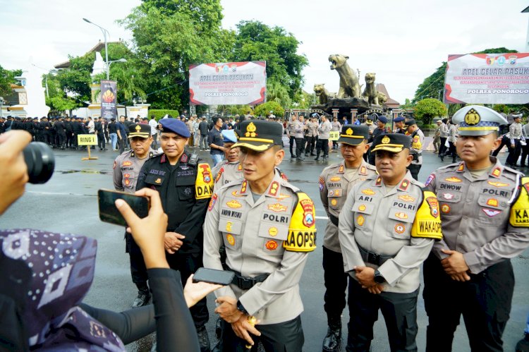 Polres Ponorogo Siagakan 1.750 Personel Pengamanan Bumi Reog Berzikir