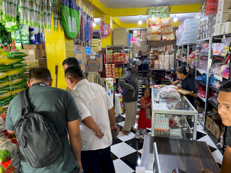 Polres Bondowoso Pantau Bapokting Jaga Stabilitas Harga Pascalebaran