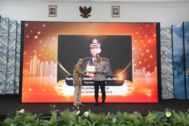 Kapolresta Sidoarjo Raih IJTI Awards 2026, Dinilai Transparan Kelola SPPG