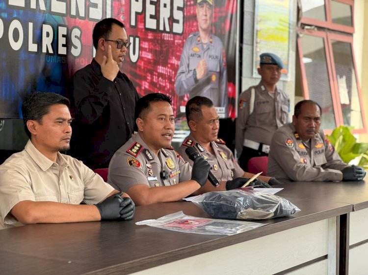 Kapolres Batu Kembalikan Motor Korban Kasus Ganjal Es Krim Fiktif