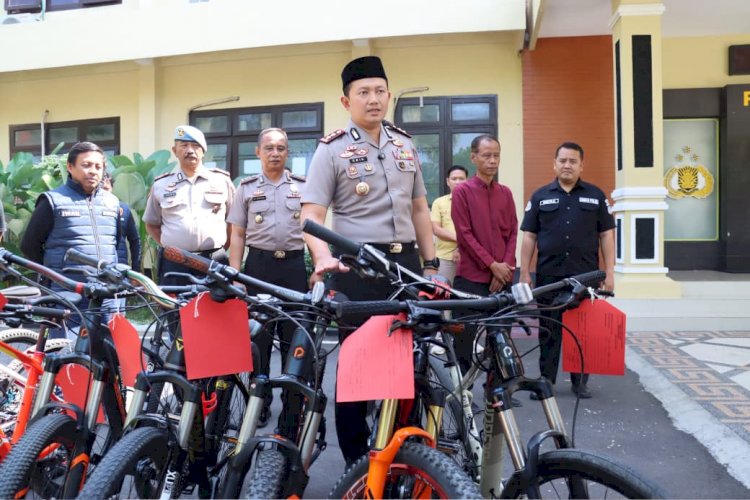 Tim URC Polres Magetan Amankan Komplotan Pencurian Sepeda Lintas Wilayah